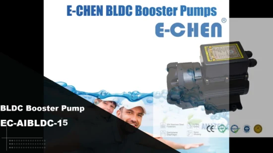 Wasserpumpe mit bürstenlosem Gleichstrommotor, 220 VAC, 1500 gpd, 8,0 l/ <a href=